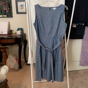 LLBean Signature Chambray Dress size 12